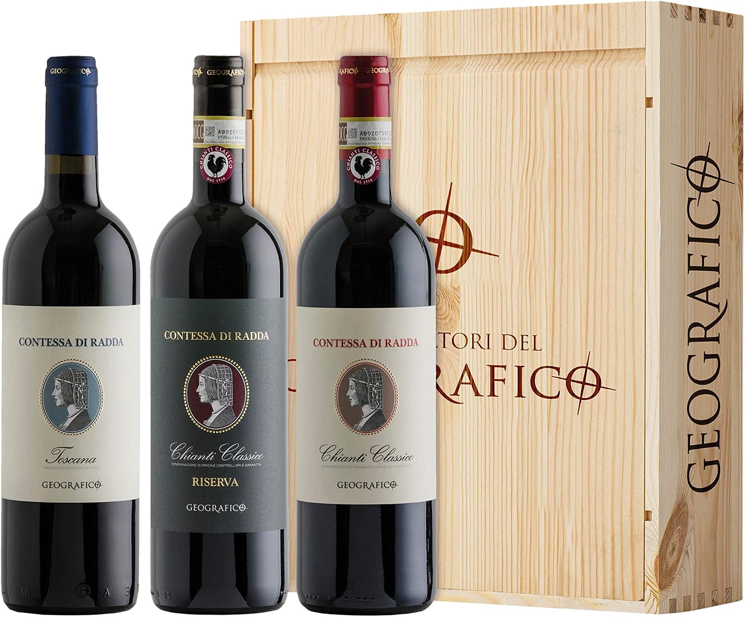 Set Degustazione Vini Pregiati Chianti Classico DOCG (3 Bottiglie)