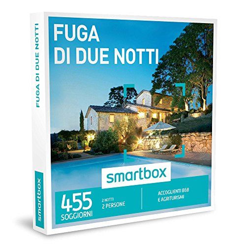 Cofanetto Esperienza Smartbox Fuga di Due Notti con Cena Gourmet