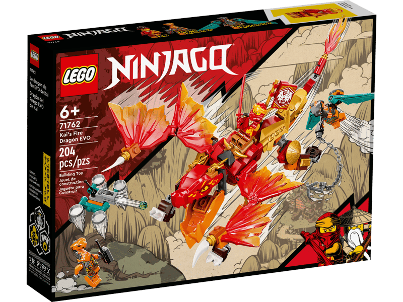 LEGO Ninjago Robot Drago di Fuoco EVO con Kai Ninja